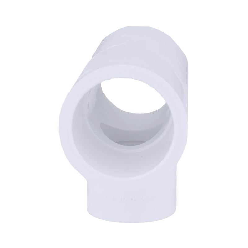 Charlotte Pipe Schedule 40 3/4 in. Slip X 3/4 in. D Slip PVC Reducing Tee 1 pk, Pack of 25