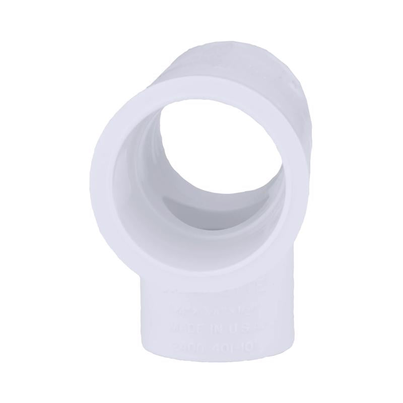 Charlotte Pipe Schedule 40 3/4 in. Slip X 3/4 in. D Slip PVC Reducing Tee 1 pk, Pack of 25