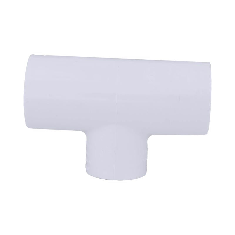 Charlotte Pipe Schedule 40 3/4 in. Slip X 3/4 in. D Slip PVC Reducing Tee 1 pk, Pack of 25