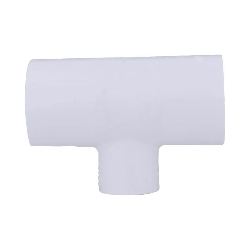 Charlotte Pipe Schedule 40 1/2 in. Slip X 1 in. D Slip PVC Reducing Tee 1 pk