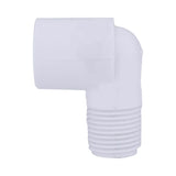 Charlotte Pipe Schedule 40 1/2 in. Slip X 1/2 in. D MPT PVC Street Elbow 1 pk, Pack of 25
