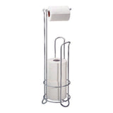 iDesign Chrome Silver Toilet Paper Holder