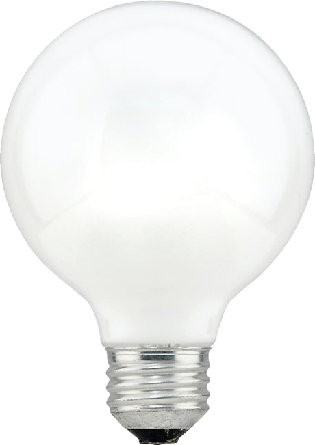 Sylvania 15882 Incandescent Lamp, 3.125 in Dia x 4.44 in L Dimensions, 40 W, G25 Lamp, Medium Lamp Base, 260 Lumens