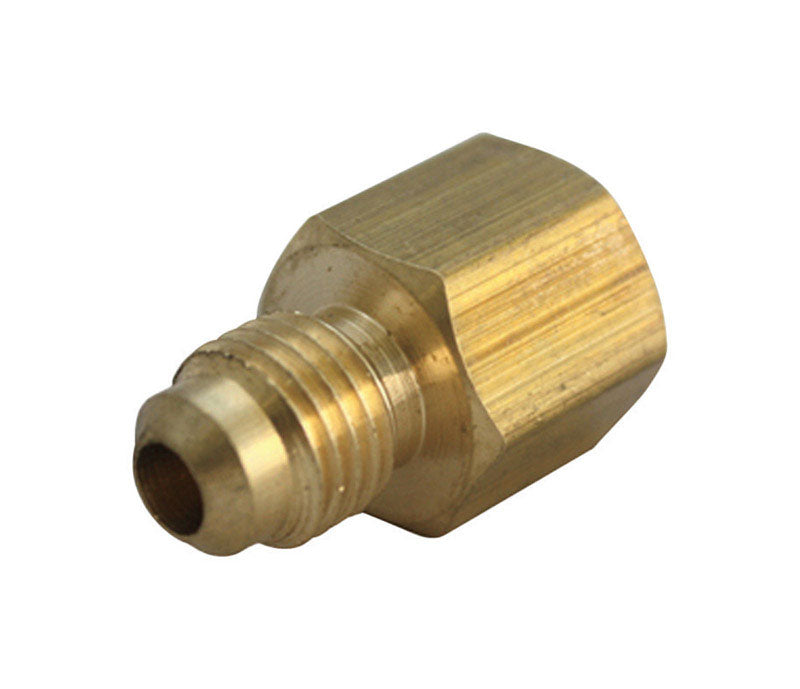 JMF Company 5/16 in. Flare X 1/8 in. D FPT Brass Adapter, Pack of 10