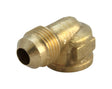 JMF Company 5/8 in. Flare X 1/2 in. D FPT Brass 90 Degree Elbow, Pack of 5