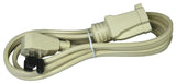 PowerZone OR681506 Extension Cord, SPT-3, Vinyl, Beige, For: Air conditioner and Appliances