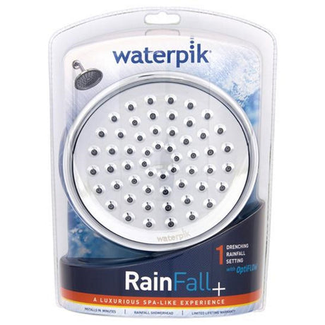Waterpik Chrome 1 settings Showerhead 1.8 gpm, Pack of 2