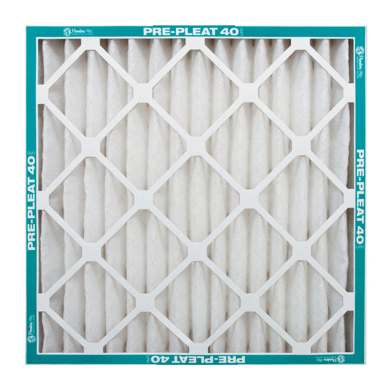 Flanders Pre-Pleat 22 in. W X 22 in. H X 1 in. D Synthetic 8 MERV Pleated Air Filter 1 pk, Pack of 12