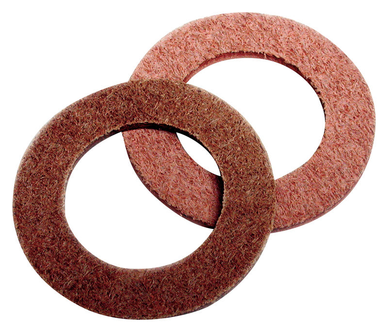 Dial 3/4 in. D Brown Leather Leather Washers