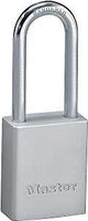 Master Lock 570DLHPF Padlock, Keyed Alike Key, 9/32 in Dia Shackle, 2 in H Shackle, Steel Shackle, Aluminum Body