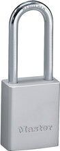 Master Lock 570DLHPF Padlock, Keyed Alike Key, 9/32 in Dia Shackle, 2 in H Shackle, Steel Shackle, Aluminum Body