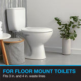 Harvey's Toilet Bowl Gasket with Wax & Flange Polyethylene