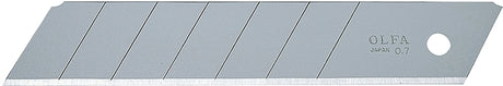 OLFA 9061 Knife Blade, 25 mm, Carbon Steel, 7-Point