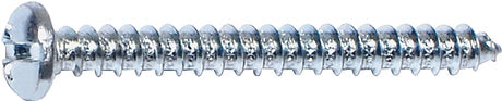 Midwest Fastener 03180 Screw, #8 Thread, Coarse Thread, Pan Head, Diamond Point, 100/PK, 1-1/2 in L Under Head