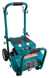 Makita Big Bore MAC5200 Electric Air Compressor, Tool Only, 5.2 gal Tank, 3 hp, 140 psi Pressure, 6.9 cfm Air