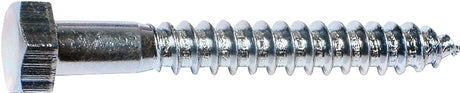 Midwest Fastener 01306 Lag Screw, 5/16 in Thread, 4 in OAL, Zinc
