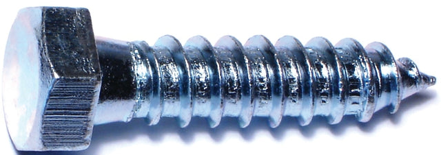 Midwest Fastener 01330 Lag Screw, 1/2 in Thread, 2 in OAL, Zinc