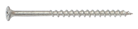 Midwest Fastener 53994 Deck Screw, #8 Thread, 3 in L, Coarse Thread, Bugle Head, Steel, Dacrotized, 272/PK