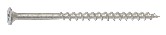 Midwest Fastener 53994 Deck Screw, #8 Thread, 3 in L, Coarse Thread, Bugle Head, Steel, Dacrotized, 272/PK