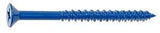 Midwest Fastener 10544 Masonry Screw, 1/4 in Dia, 3-1/4 in L, Steel, 1/PK