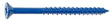 Midwest Fastener 10544 Masonry Screw, 1/4 in Dia, 3-1/4 in L, Steel, 1/PK