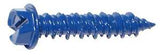 Midwest Fastener 10530 Masonry Screw, 1/4 in Dia, 1-1/4 in L, Steel, 3/16 in Drill, 1/PK
