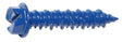 Midwest Fastener 10530 Masonry Screw, 1/4 in Dia, 1-1/4 in L, Steel, 3/16 in Drill, 1/PK