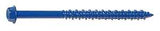 Midwest Fastener 10528 Masonry Screw, 3/16 in Dia, 2-3/4 in L, Steel, Zinc