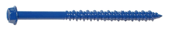 Midwest Fastener 10528 Masonry Screw, 3/16 in Dia, 2-3/4 in L, Steel, Zinc