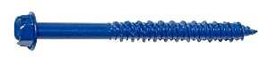 Midwest Fastener 09269 Masonry Screw, 1/4 in Dia, 2-3/4 in L, Steel, 3/16 in Drill, 100/PK