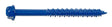 Midwest Fastener 09269 Masonry Screw, 1/4 in Dia, 2-3/4 in L, Steel, 3/16 in Drill, 100/PK