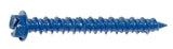 Midwest Fastener 09261 Masonry Screw, 3/16 in Dia, 1-3/4 in L, 1/4 in Screw, Steel, 100/PK