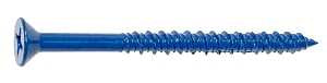 Midwest Fastener 09283 Masonry Screw, 1/4 in Dia, 3-1/4 in L, Steel, 100/PK