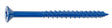 Midwest Fastener 09283 Masonry Screw, 1/4 in Dia, 3-1/4 in L, Steel, 100/PK