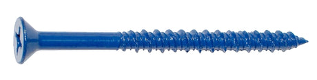 Midwest Fastener 09283 Masonry Screw, 1/4 in Dia, 3-1/4 in L, Steel, 100/PK