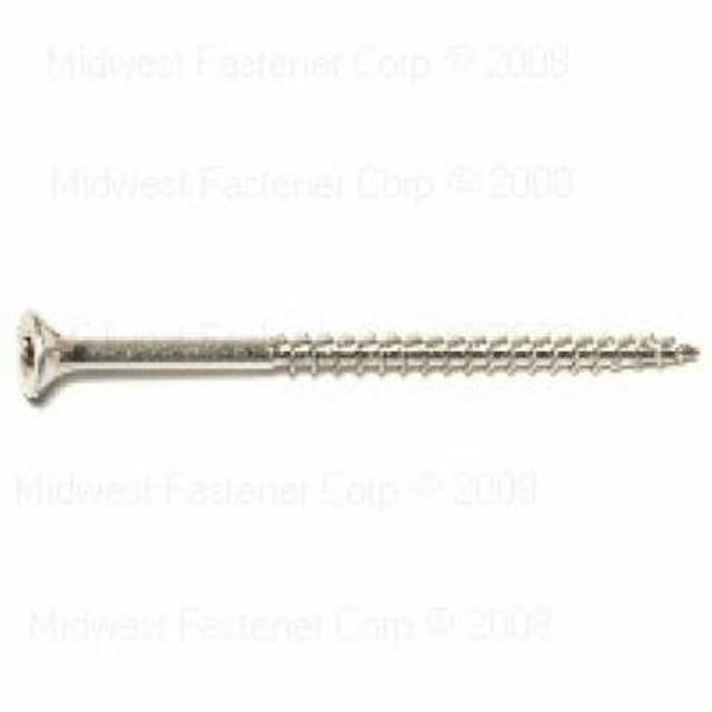 SaberDrive 50237 Deck Screw, #10 Thread, 3 in L, Stainless Steel, 299 PK
