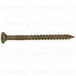 SaberDrive 50745 Deck Screw, #9 Thread, 2-1/2 in L, Serrated Thread, Bugle Head, Star Drive, Type 17 Point, Steel, 88 PK