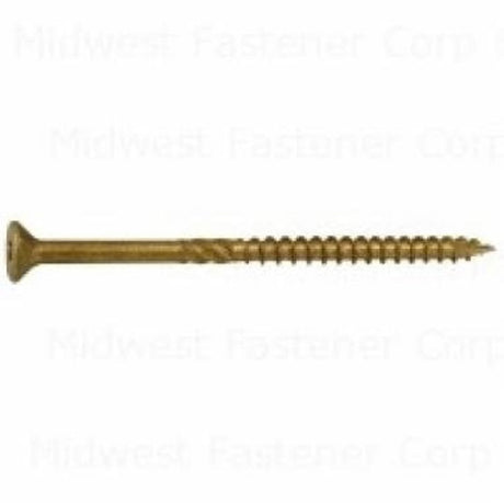 SaberDrive 50747 Deck Screw, #10 Thread, 3-1/2 in L, Serrated Thread, Bugle Head, Star Drive, Steel, 55/PK