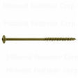 SaberDrive 52537 Lag Screw, 5/16 in Thread, 6 in OAL, XL1500-Coated