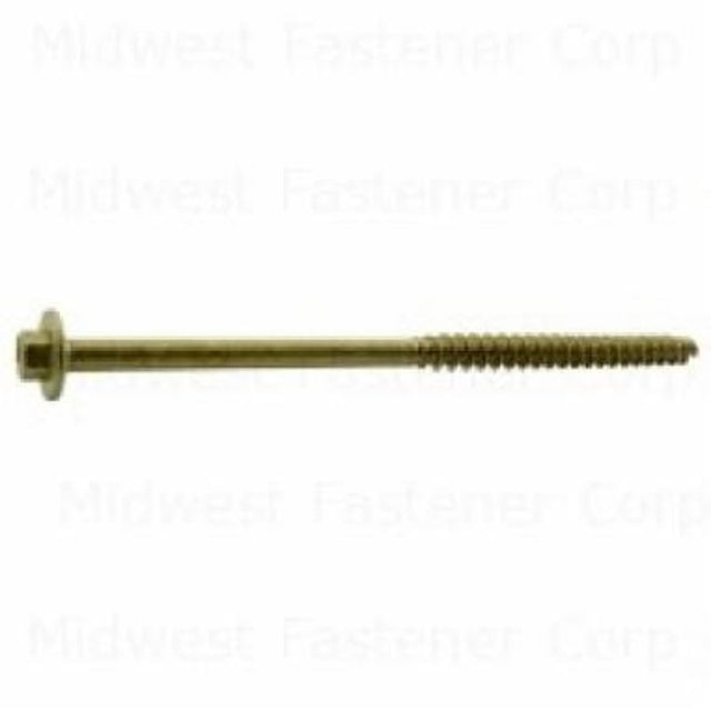 Midwest Fastener 53756 Screw, 3/8 in Thread, 6 in L, 25 PK