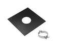 DuraVent 4 in. Steel Stove Pipe Ceiling Support Kit, Pack of 2