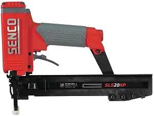 Senco 490105N Stapler, 1/4 in W Crown, 1-1/2 in L Leg, Narrow Crown Staple, 168 Magazine, 1.92 cu-ft Air