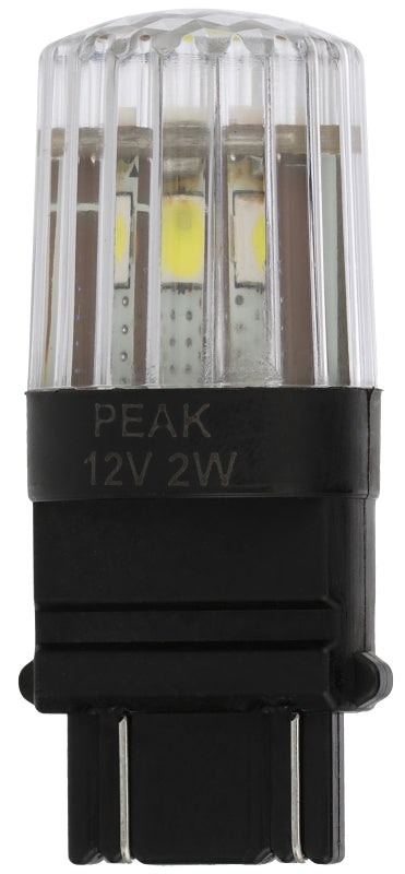 Eiko 3157-BP Lamp, 400 Lumens Lumens, 12.8/14 V, S8 Lamp, Polymer Wedge
