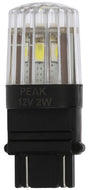 Eiko 3157-BP Lamp, 400 Lumens Lumens, 12.8/14 V, S8 Lamp, Polymer Wedge