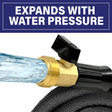 E.Mishan & Sons 1256 Expandable Hose, 50 ft L, Nylon, Black