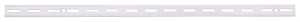 ProSource 25212PHL Shelf Standard, 2 mm Thick Material, 5/8 in W, 36 in H, Steel, White