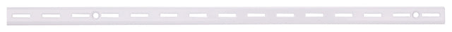 ProSource 25212PHL Shelf Standard, 2 mm Thick Material, 5/8 in W, 36 in H, Steel, White
