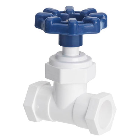 Homewerks 1/2 in. 1/2 in. PVC Stop Valve