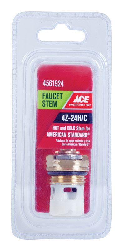 Ace 4Z-24H/C Hot and Cold Faucet Stem For American Standard, Pack of 2