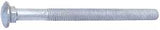 Midwest Fastener 53643 Carriage Bolt, 5/8-11 Thread, 8 in OAL, Galvanized, 15/PK